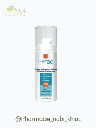 Hyfac Mousse Nettoyante Exfoliante 150 ML